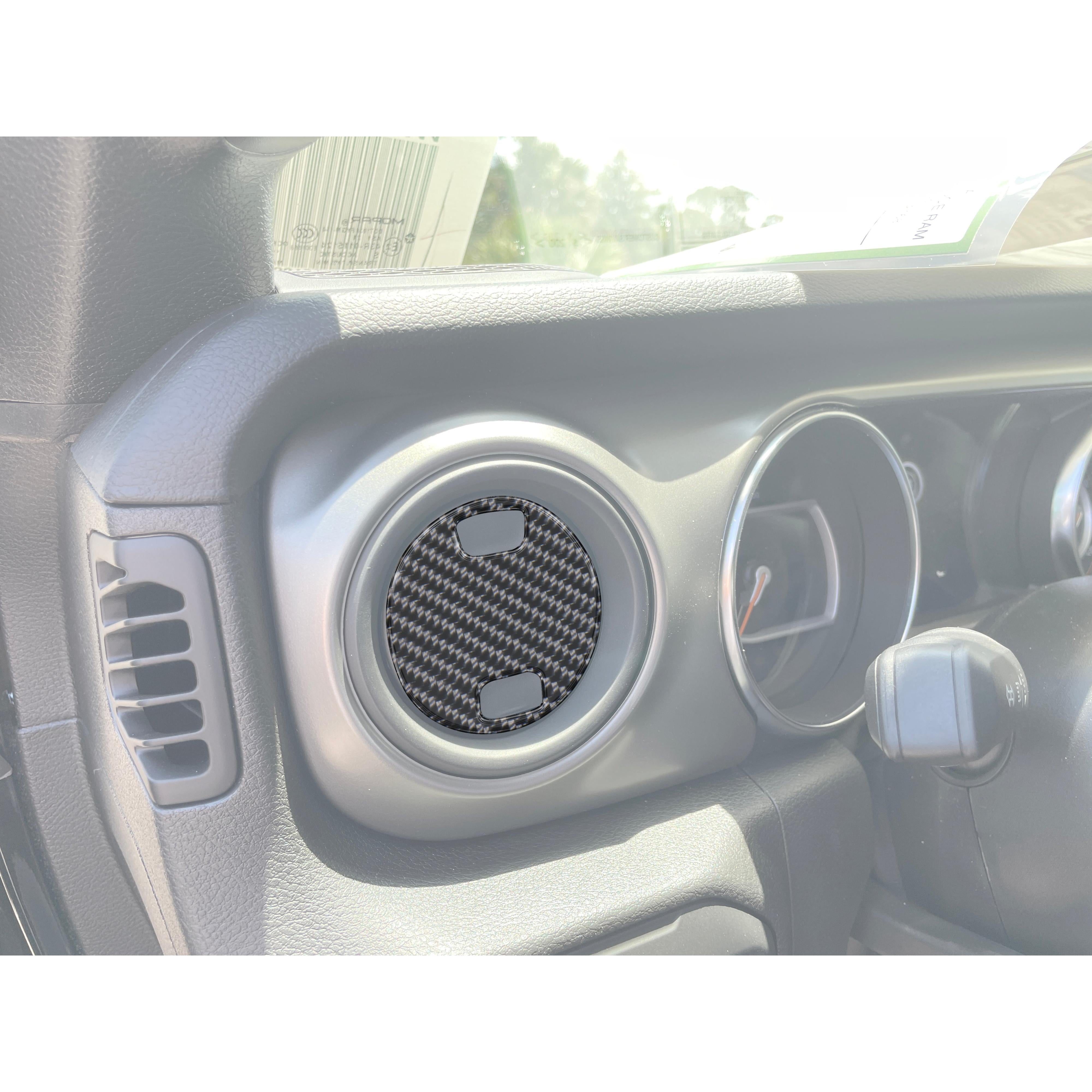 A/C Vent Accent Overlays Fits 2019-2026 Jeep Gladiator