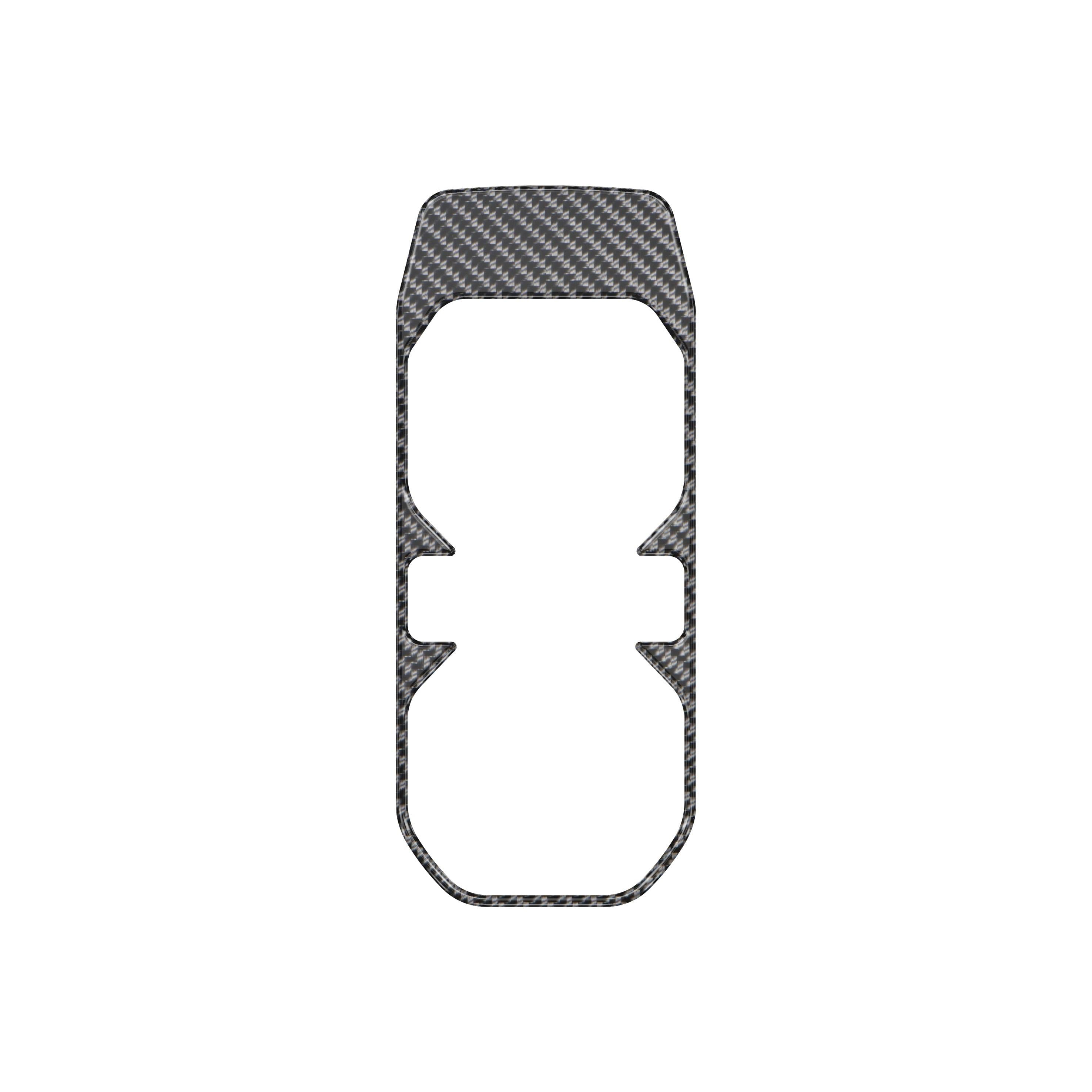 Cup Holder Accent Overlay Fits 2019-2026 Jeep Gladiator