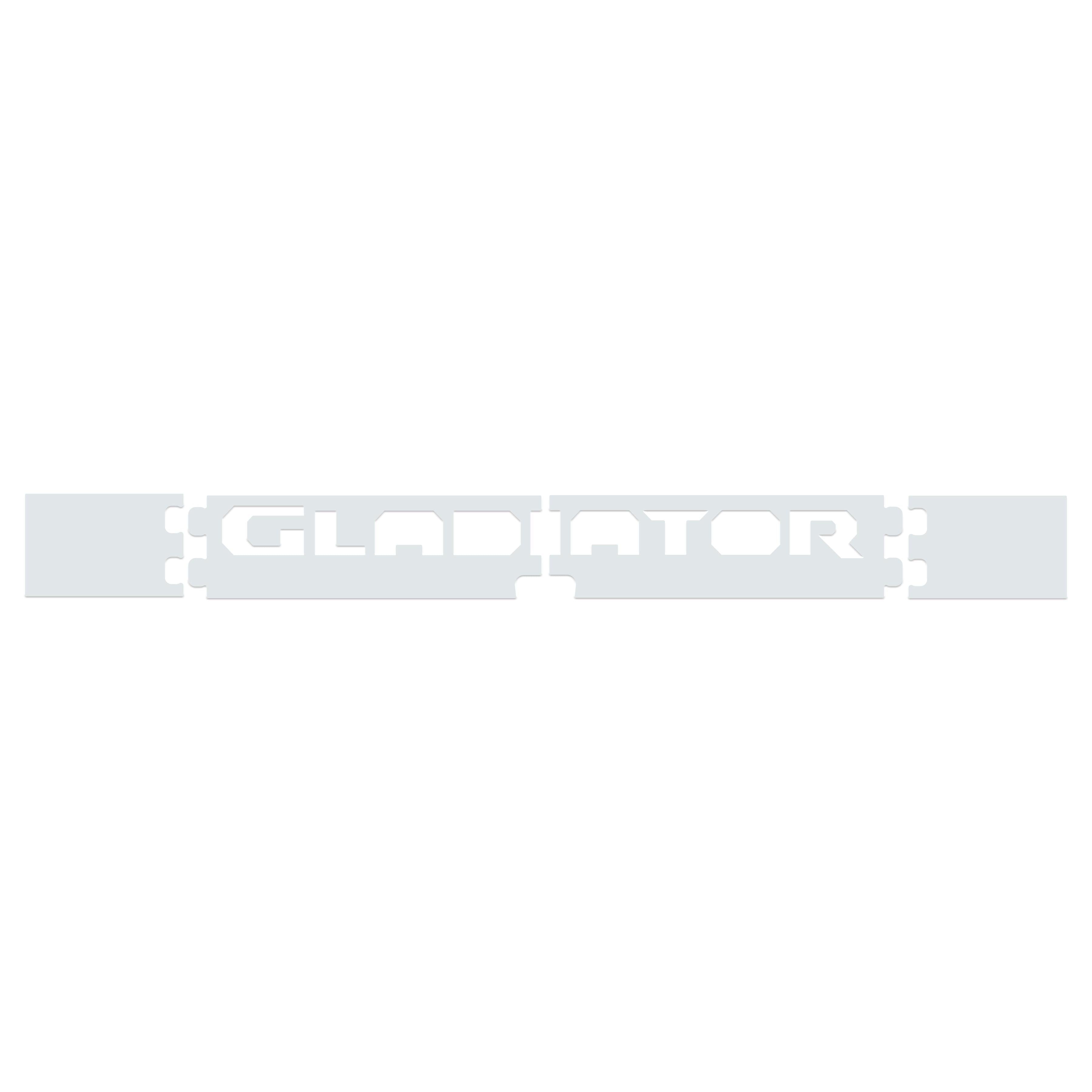 Tailgate Letter Replacement Overlays Fits 2020-2026 Jeep Gladiator