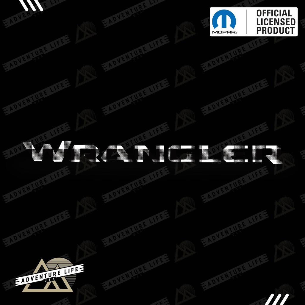 WRANGLER Grab Bar Inlay Decal | Fits Wrangler JL