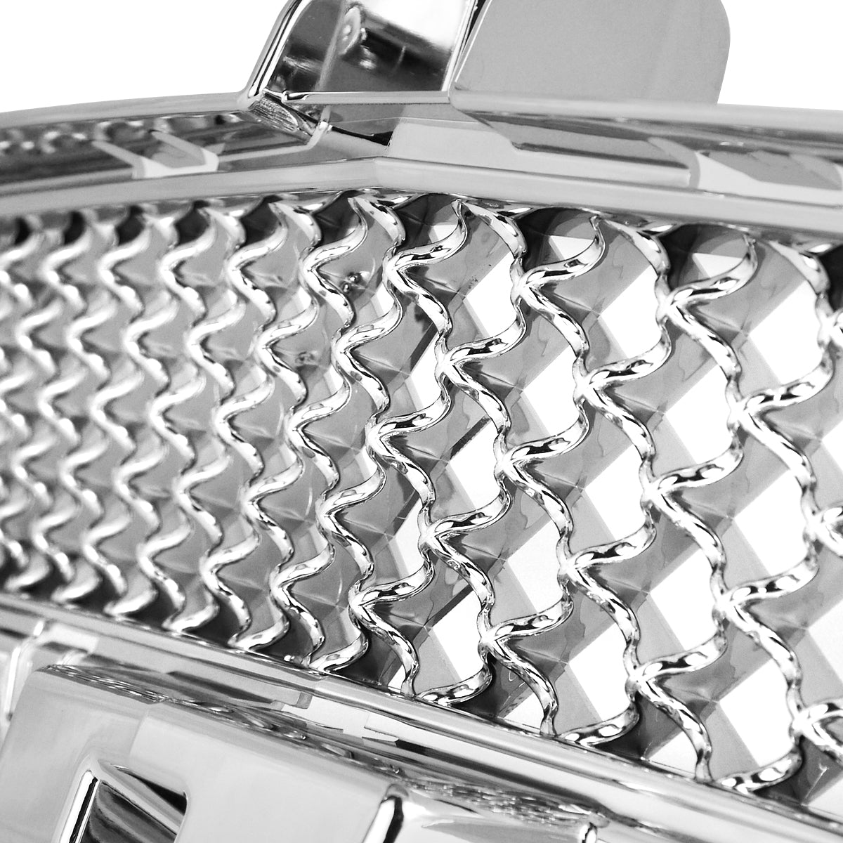 2011-2014 Dodge Charger Chrome ABS Front Lower Mesh Grille