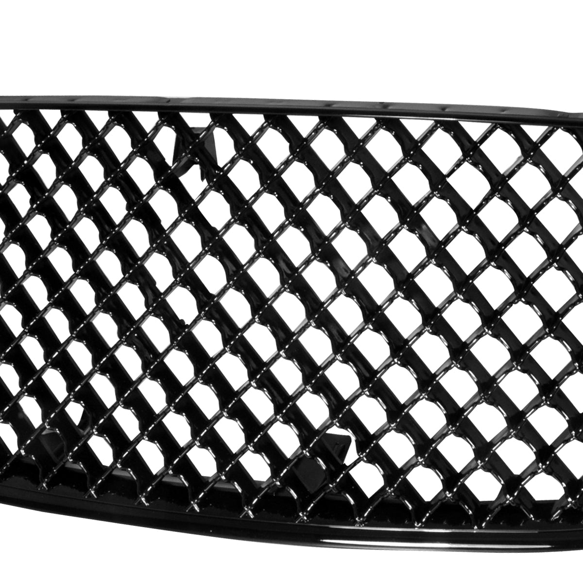 2002-2003 Nissan Maxima Glossy Black ABS Mesh Grille
