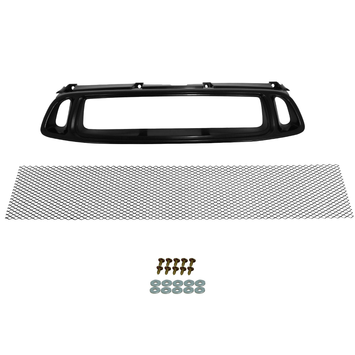 2004-2005 Subaru Impreza Black ABS Grille w/ Aluminum Mesh