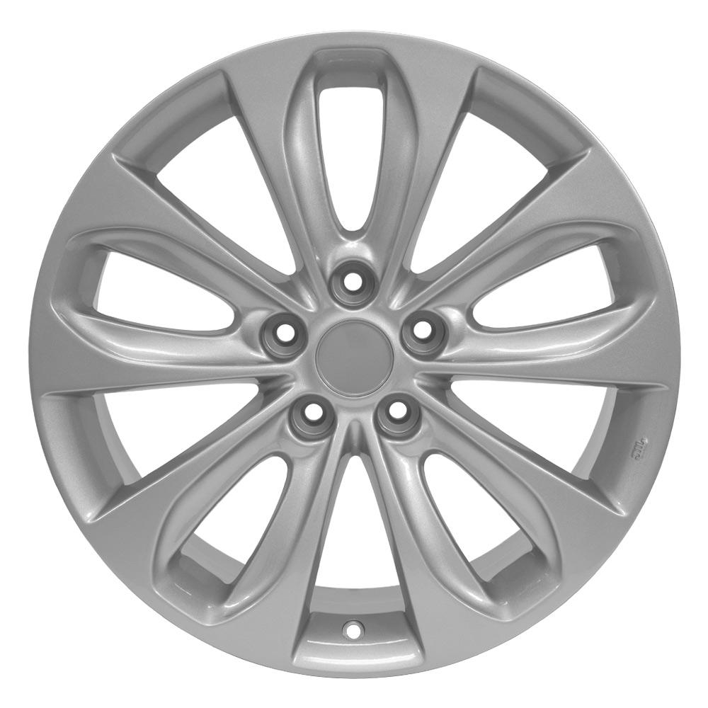 18" Replica HY02 fits Hyundai 18x7.5 Silver-SR1 Performance