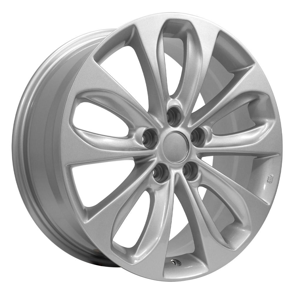 18" Replica HY02 fits Hyundai 18x7.5 Silver-SR1 Performance