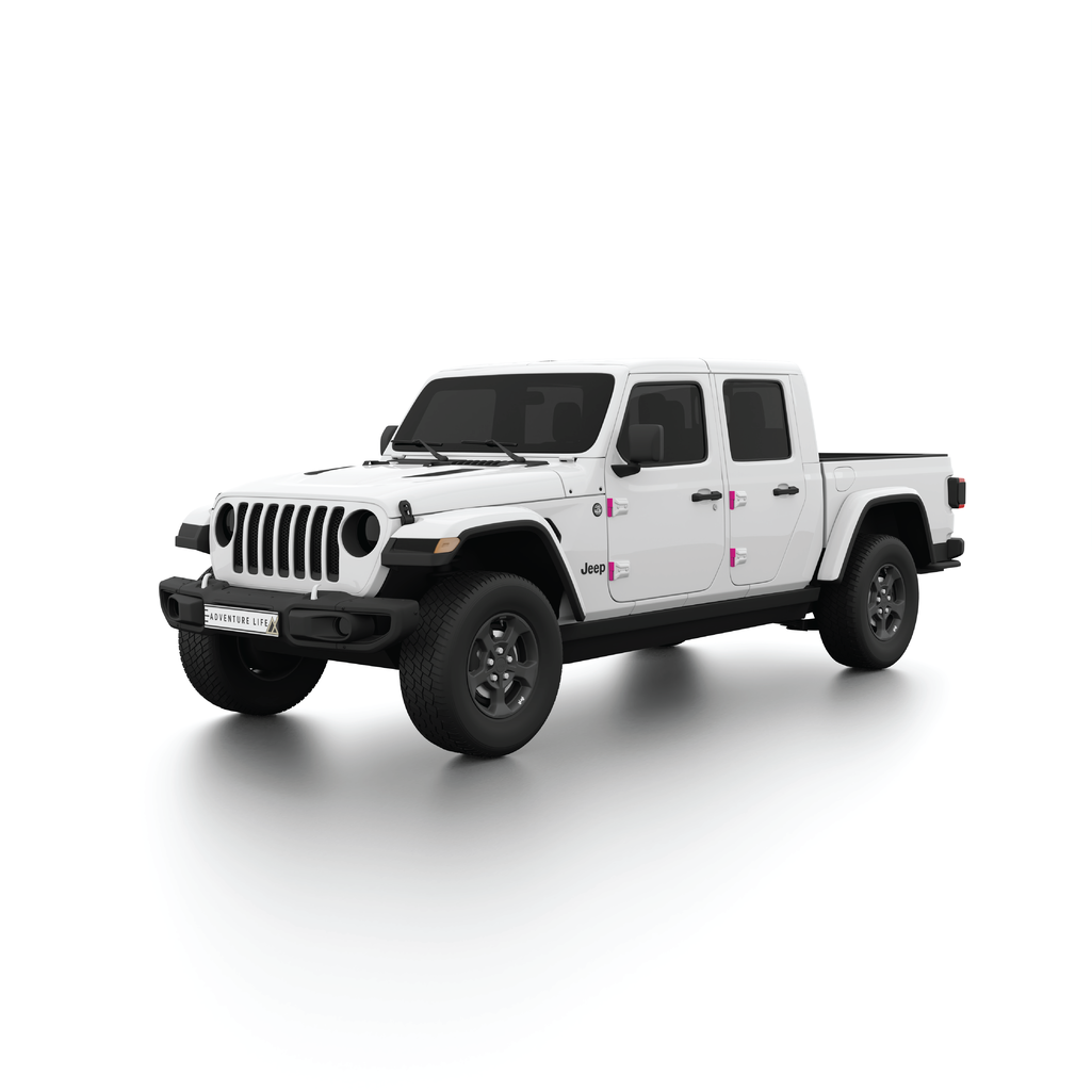 Hinge Paint Protection for Gladiator JT | Optically Clear PPF