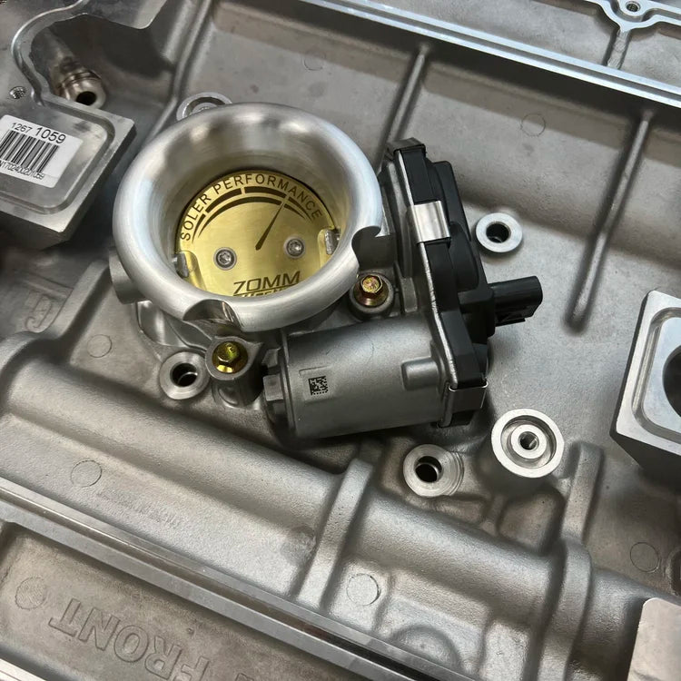 Soler Performance Ported 70MM Throttle Body for LF3/LF4 - 3.6L V6 TURBO, CADILLAC ATS-V, CT4-V, XTS & CTS V-SPORT