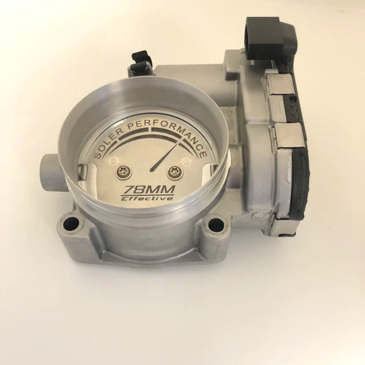 Soler Performance Ported 78MM Throttle Body For Porsche 911, Cayman, Boxster, Macan, Panamera & Cayenne
