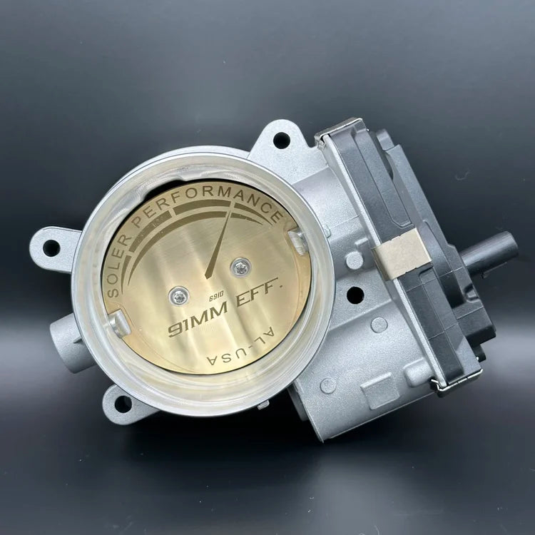 Soler Performance 91MM EFF. Ported Throttle Body For LT1,LT2,LT4, L86 & More.