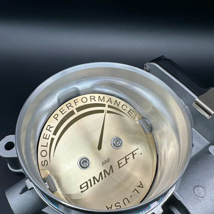Soler Performance Ported 91MM Throttle Body For Ford Shelby GT350 & Gen 2 Coyote