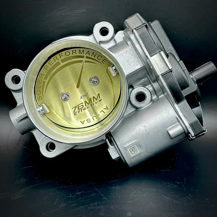 Soler Performance Ported 76MM Throttle Body For 3.6L V6 (LGX/LGZ), Camaro 6, Cadillac & Colorado/Canyon
