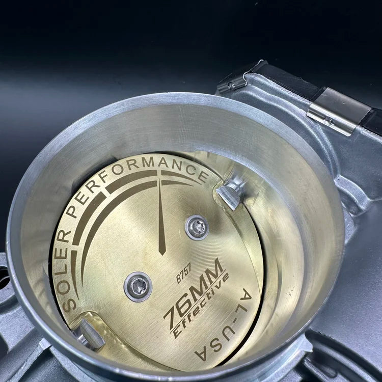 Soler Performance Ported 76MM Throttle Body For 3.6L V6 (LGX/LGZ), Camaro 6, Cadillac & Colorado/Canyon