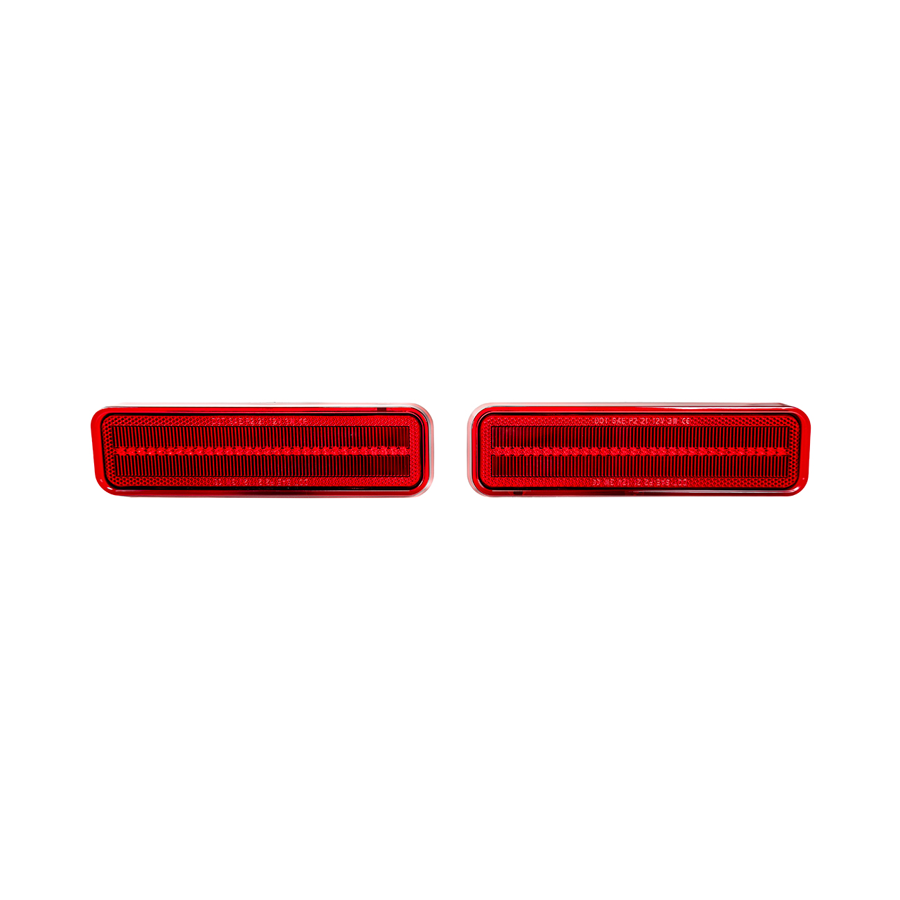 1972-1974 Dodge Charger Rear Red LED Side Marker Lights