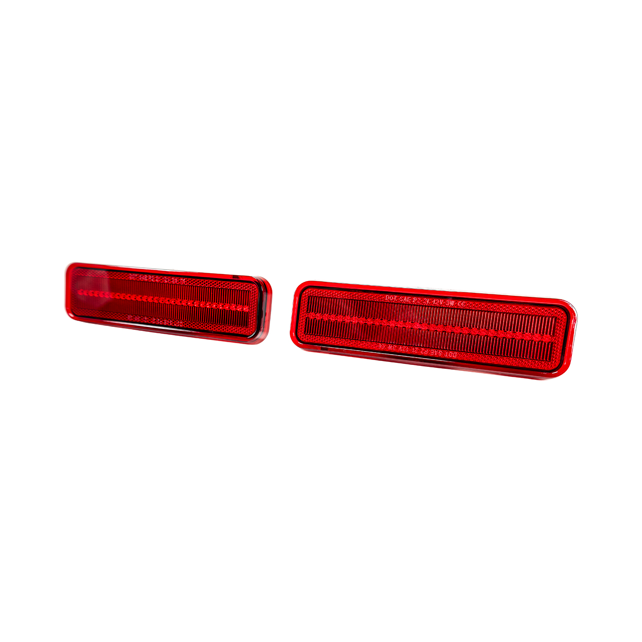 1972-1974 Dodge Charger Rear Red LED Side Marker Lights
