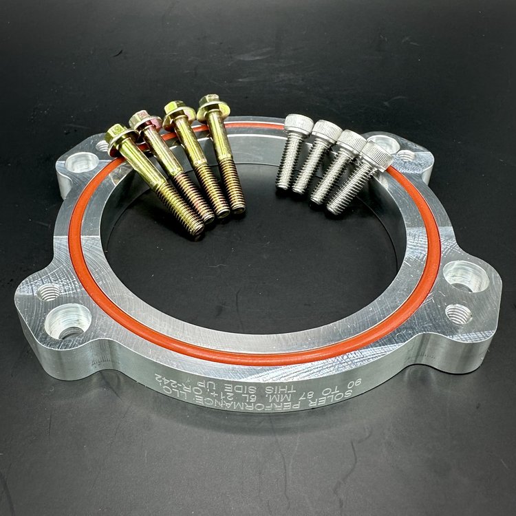 Soler Performance Adapter Kit For F-150 [5.0L] (2021+) 90MM TB to Ford F-150 (NEW MODELS) Stock Manifold/Aft. Mkt. Supercharger