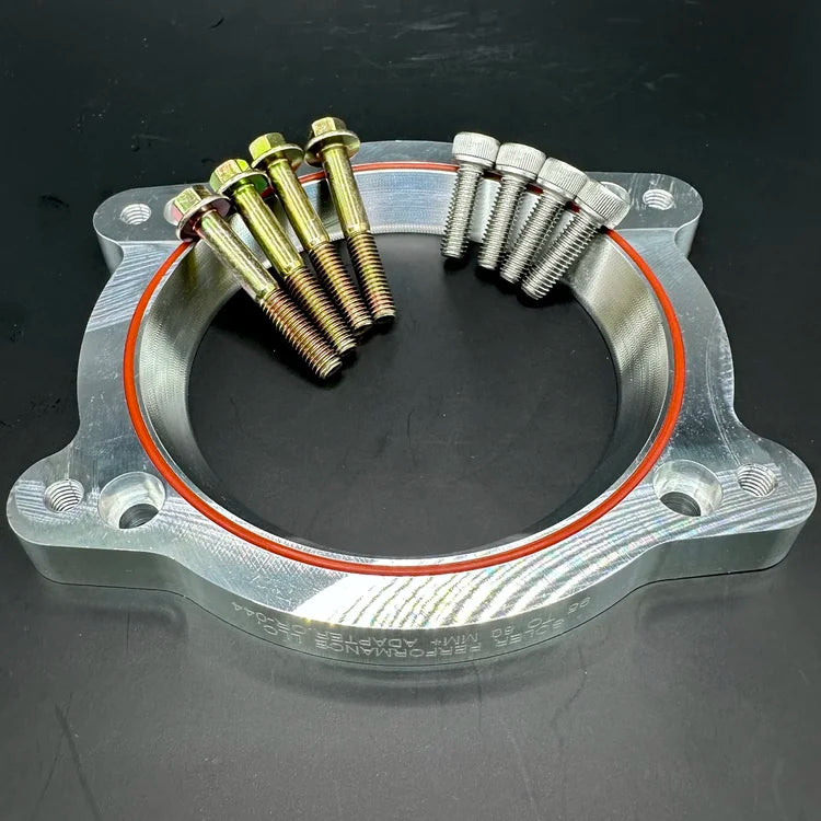 Soler Performance Adapter Kit for Ford 5.0L 95MM TB to Stock Manifoold/Aft