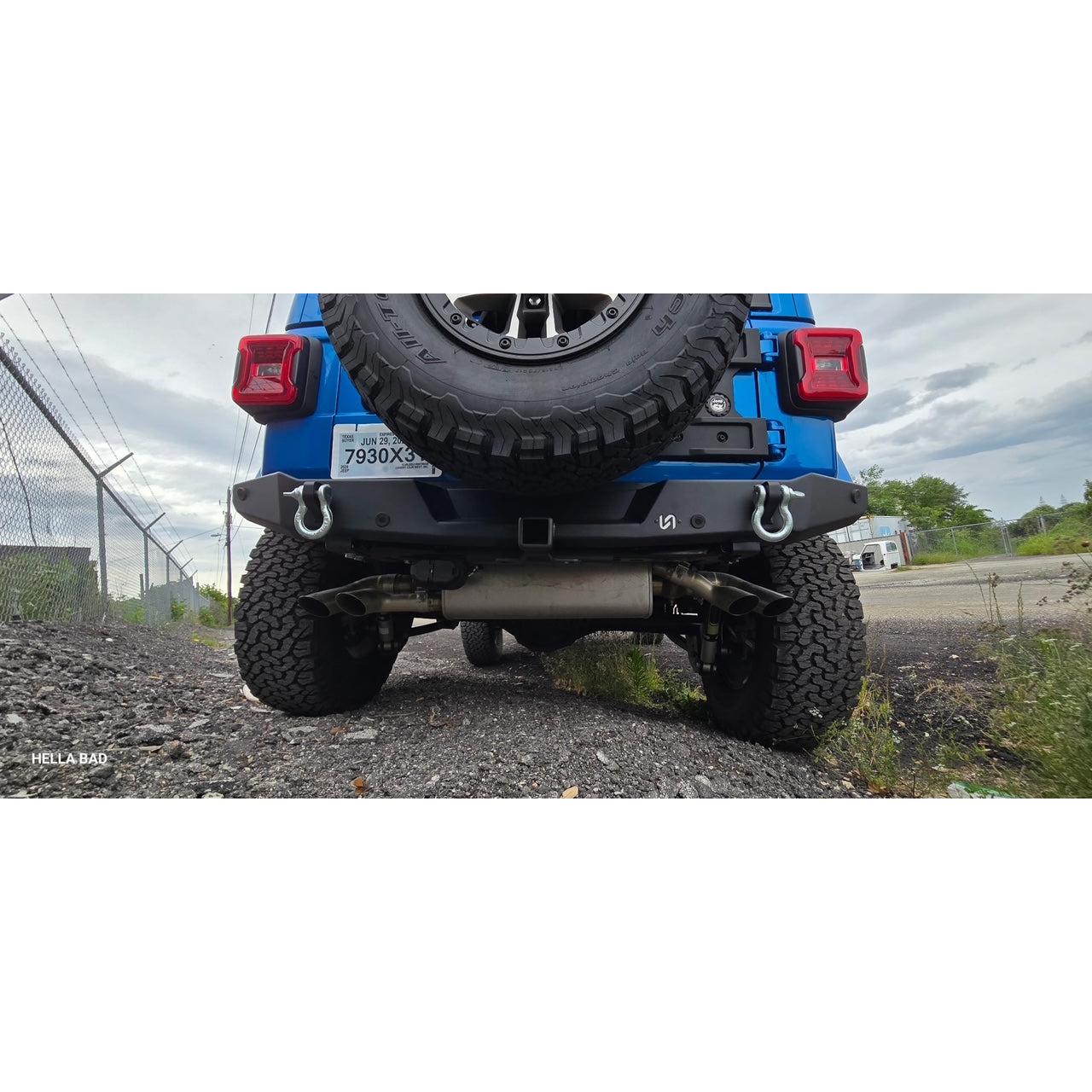 Jeep Wrangler JL Rear Bumper with Hitch Receiver | 2018–2026