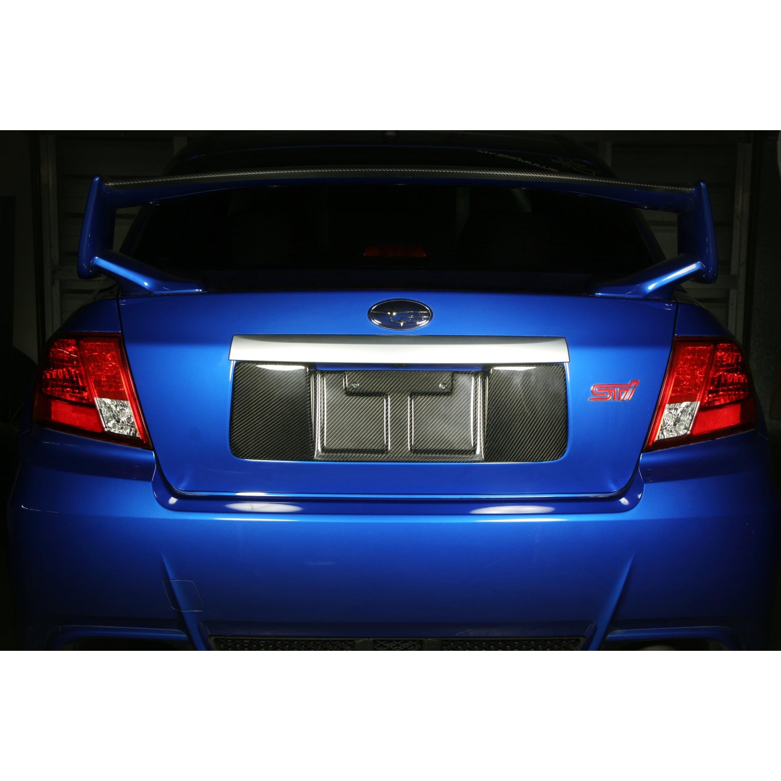 Subaru WRX/ STI Sedan Carbon Fiber License Plate Frame 2008-2014