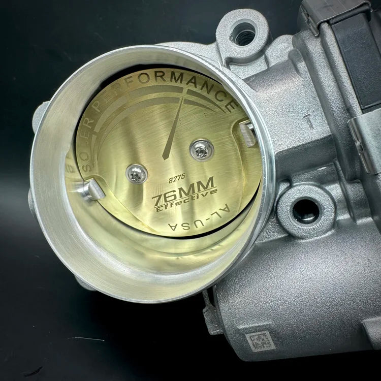 Soler Performance Ported 76MM Throttle Body For LGW/LGY - 3.0L V6 TWIN-TURBO, CADILLAC CT6 & CT5-V