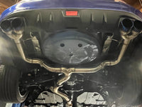 2015-21 Subaru WRX / STi Axle Back Quad Burnt Tips Exhaust