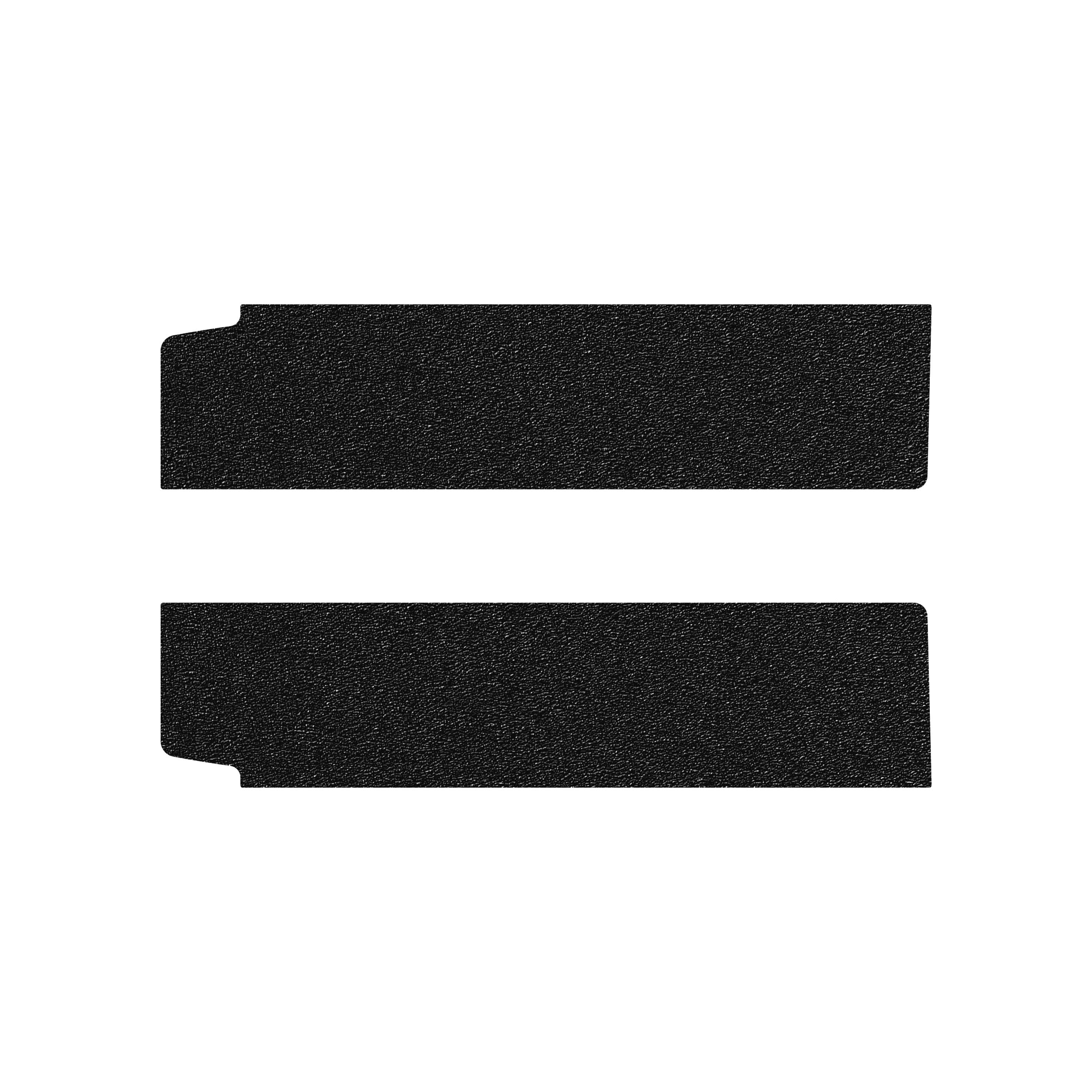 Textured Door Sill Overlays Fits 2019-2026 Jeep Wrangler