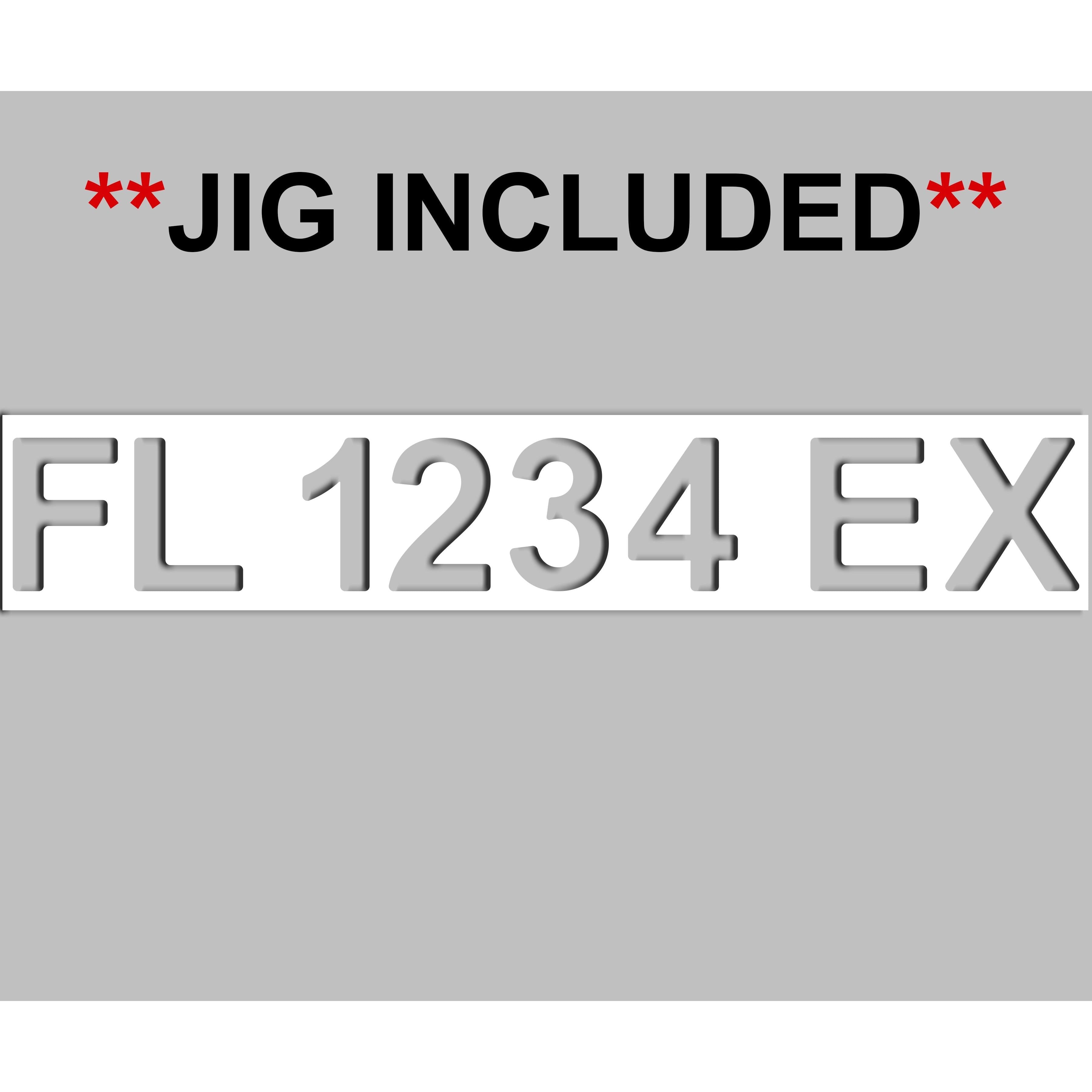 Boat/Jet Ski Registration Numbers and Lettering