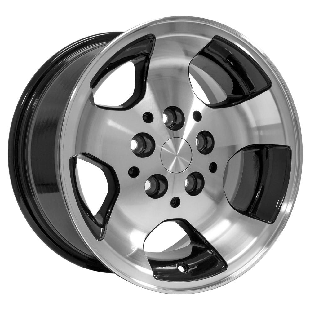 15" Replica JP08 fits Jeep Wrangler 15x8 Machined-SR1 Performance
