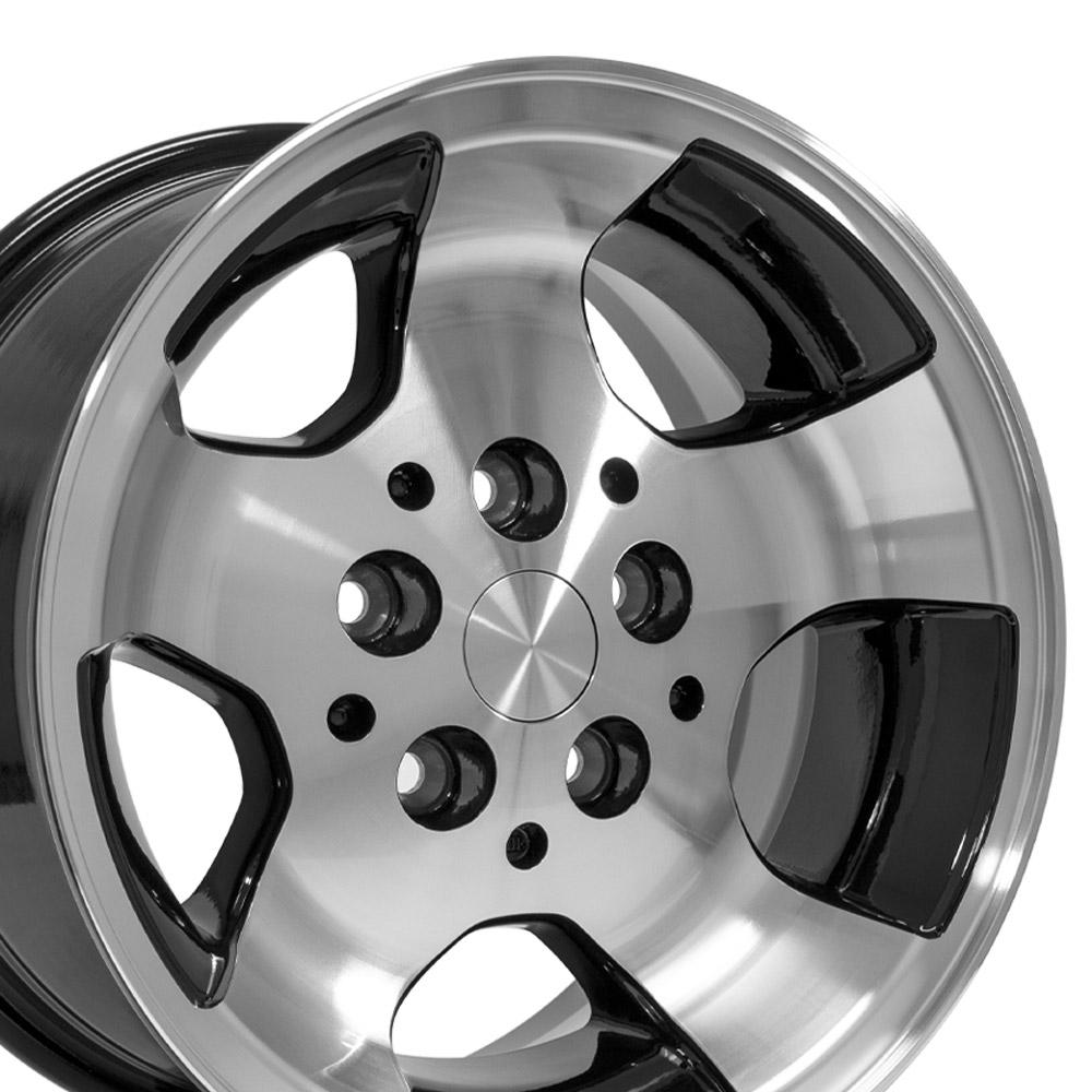 15" Replica JP08 fits Jeep Wrangler 15x8 Machined-SR1 Performance