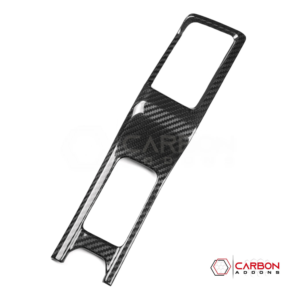 Jeep Gladiator/Wrangler Gear Lever Shifter Frame Carbon Fiber Cover ...