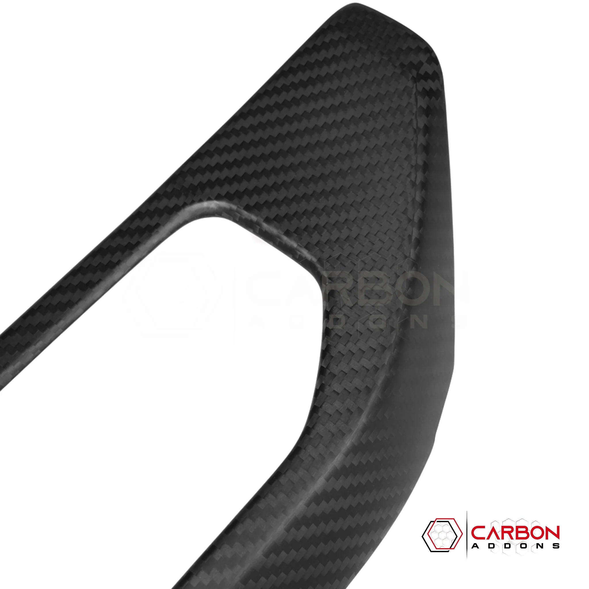 Jeep Gladiator JT & Wrangler JL Push Start Button & Radio Control Trim Cover – Real Dry Carbon Fiber (Glossy or Matte) 2020–Current