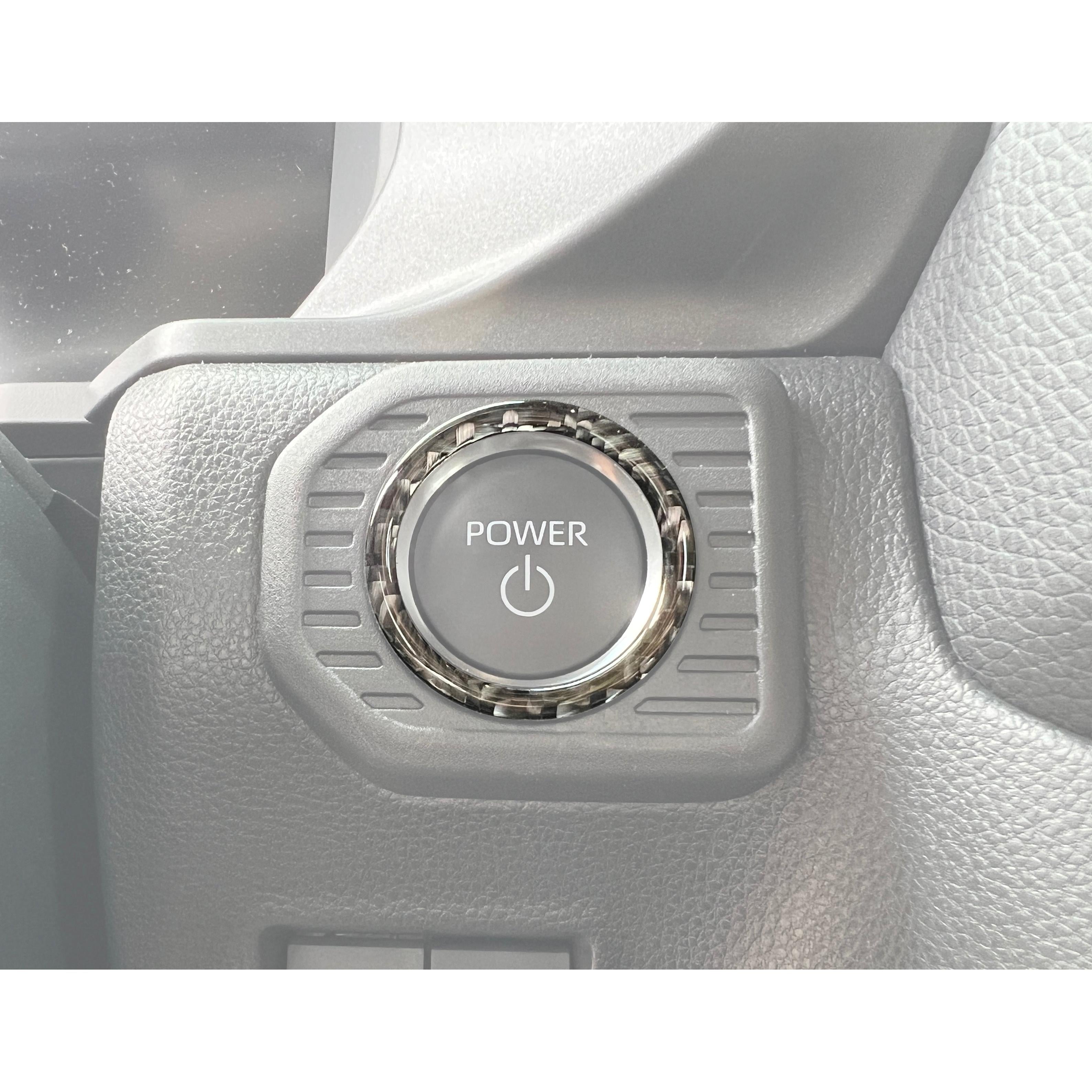 Start Button Accent Trim Fits 2024-2026 Toyota Land Cruiser