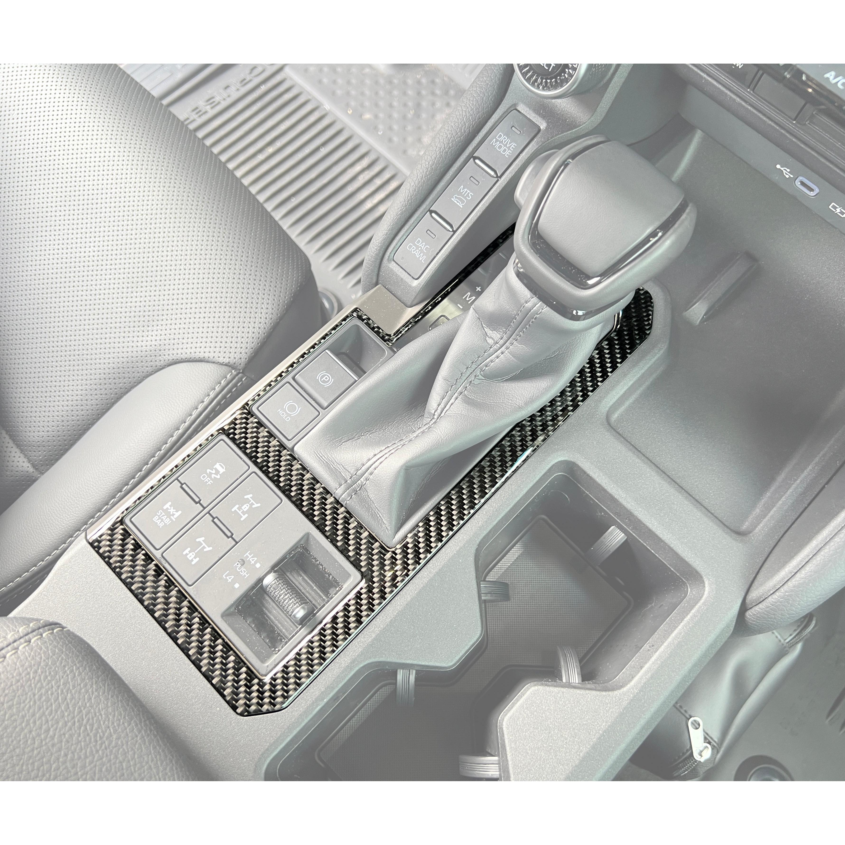 Shifter Surround Accent Trim Fits 2024-2026 Toyota Land Cruiser