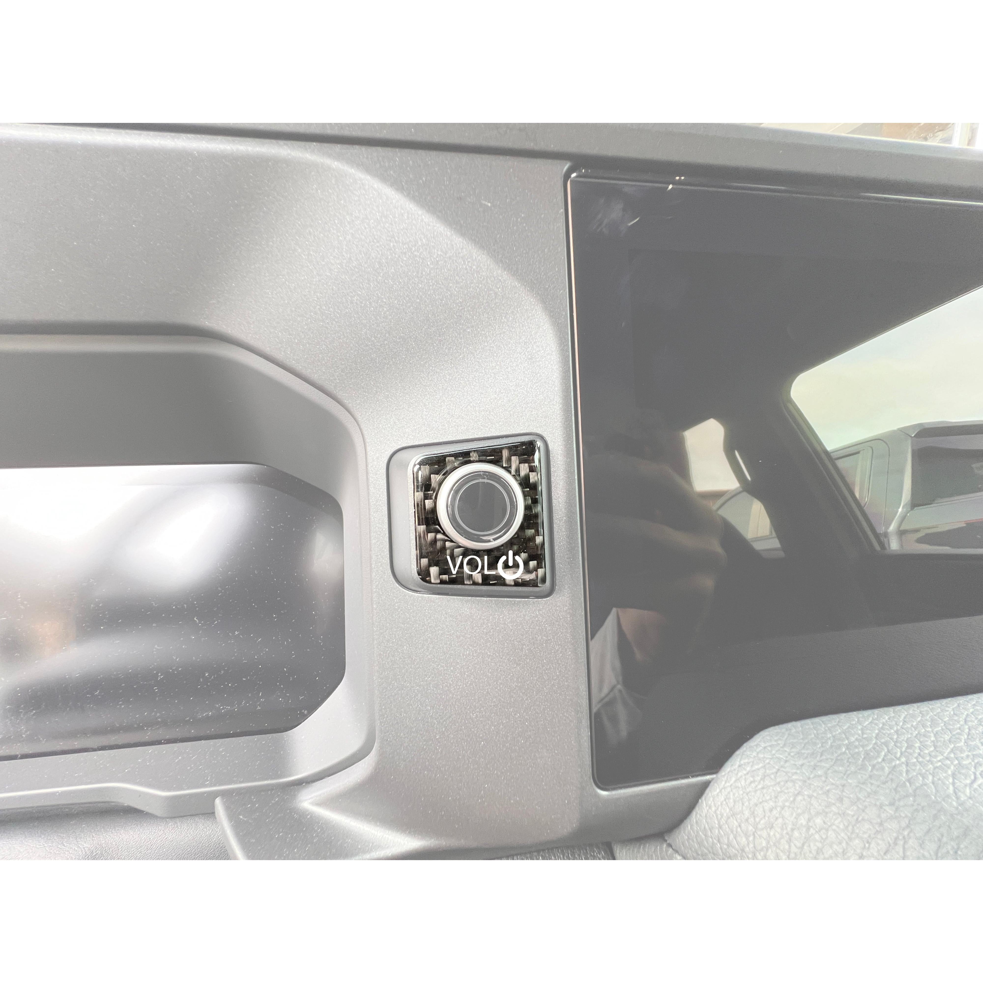 Volume Knob Accent Trim Fits 2024-2026 Toyota Land Cruiser