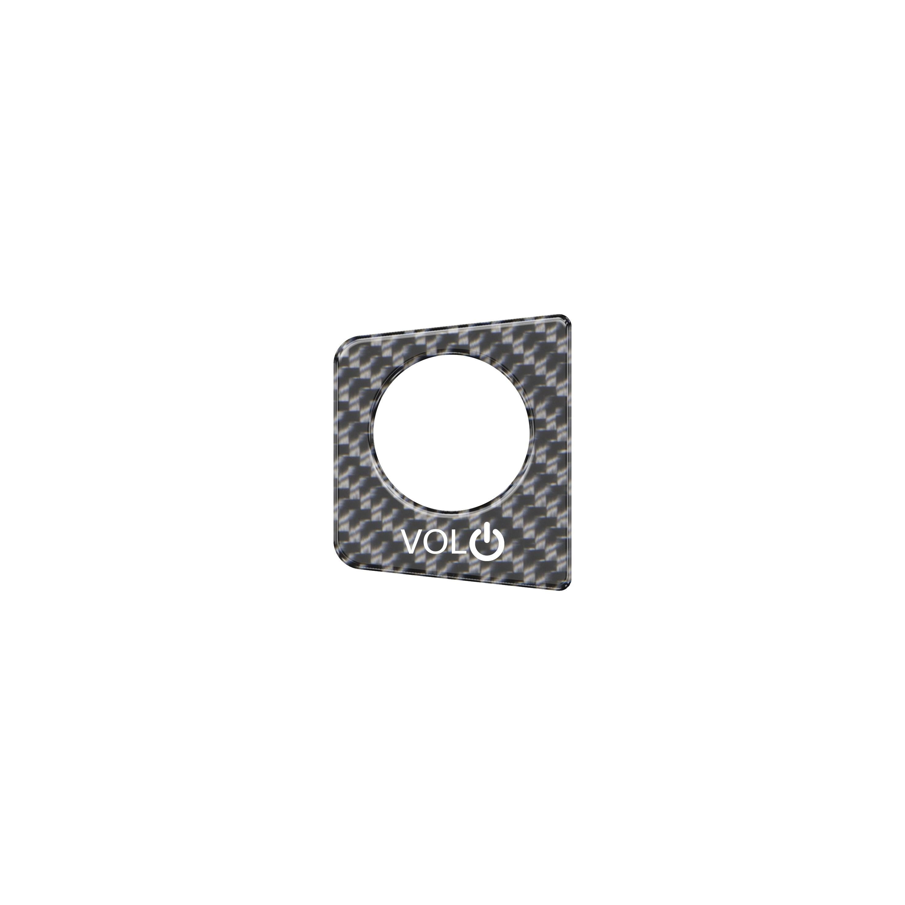 Volume Knob Accent Trim Fits 2024-2026 Toyota Land Cruiser