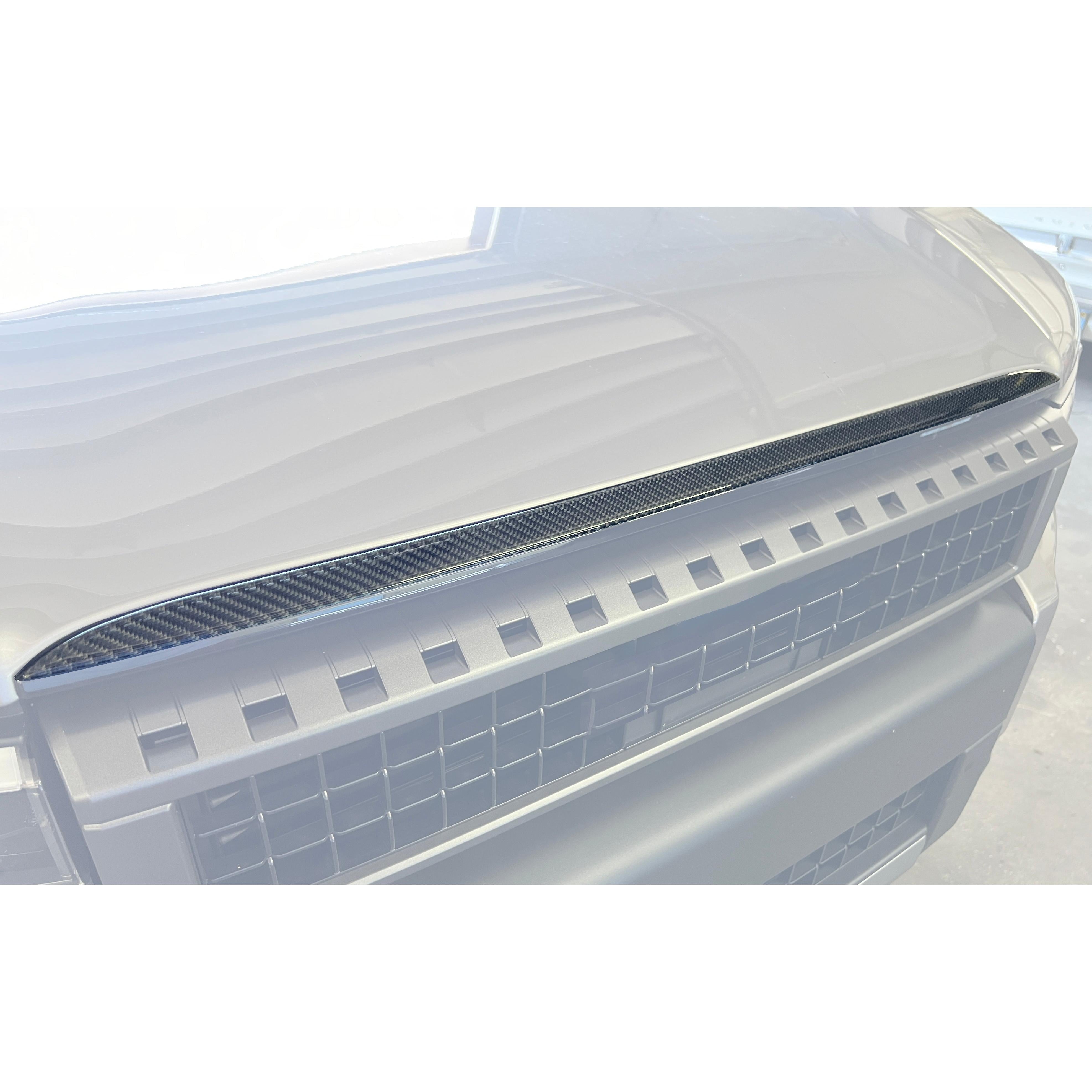 Front Center Hood Accent Trim Fits 2024-2026 Toyota Landcruiser