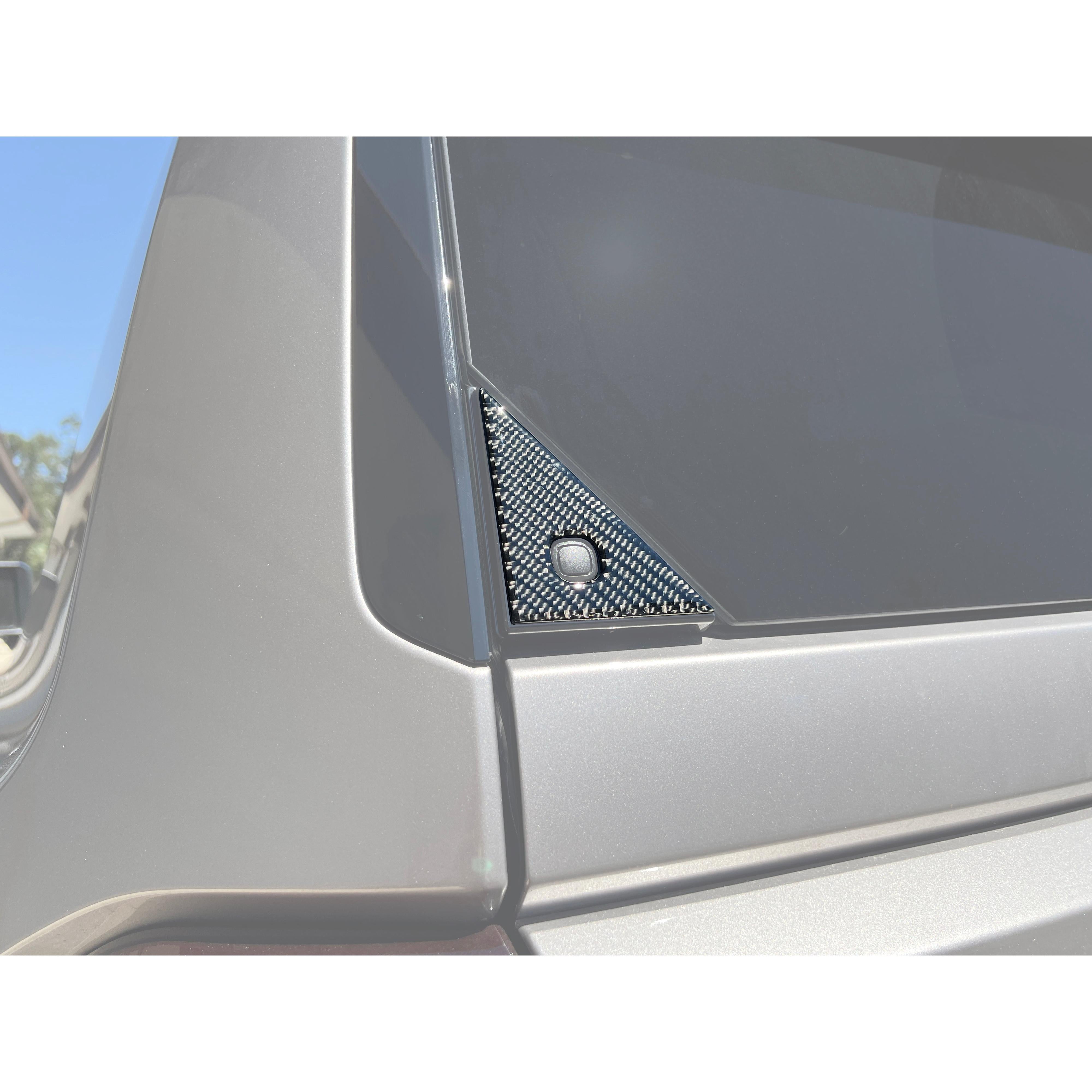 Liftgate Window Button Accent Trim Fits 2024-2026 Toyota Land Cruiser & Lexus GX550