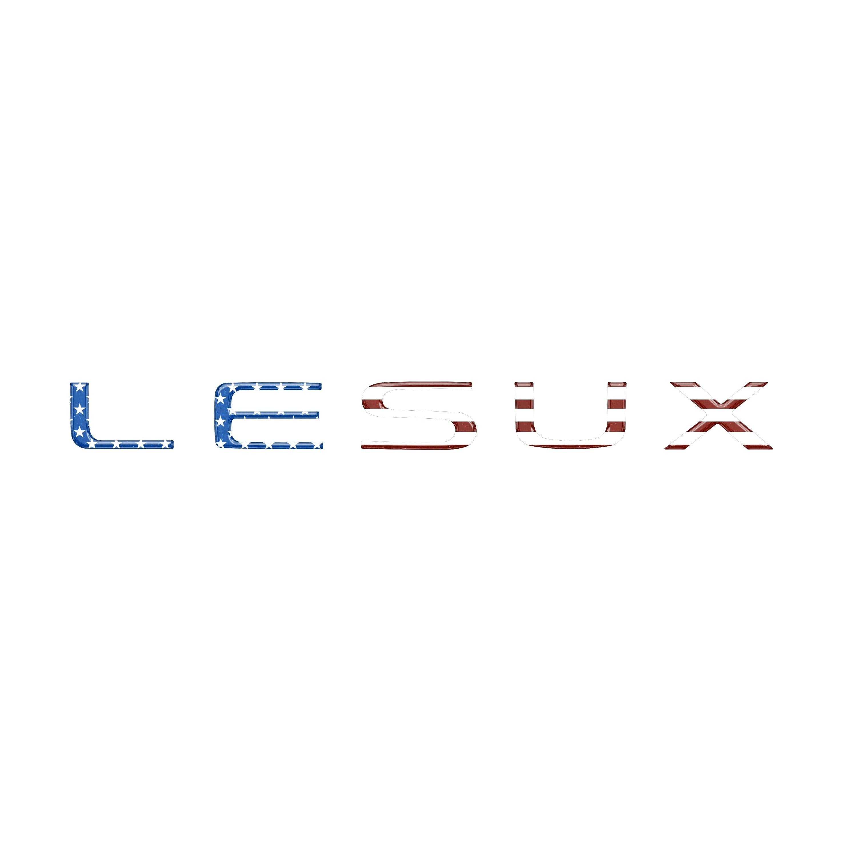 Liftgate Letter Overlays Fits 2024-2026 Lexus GX550