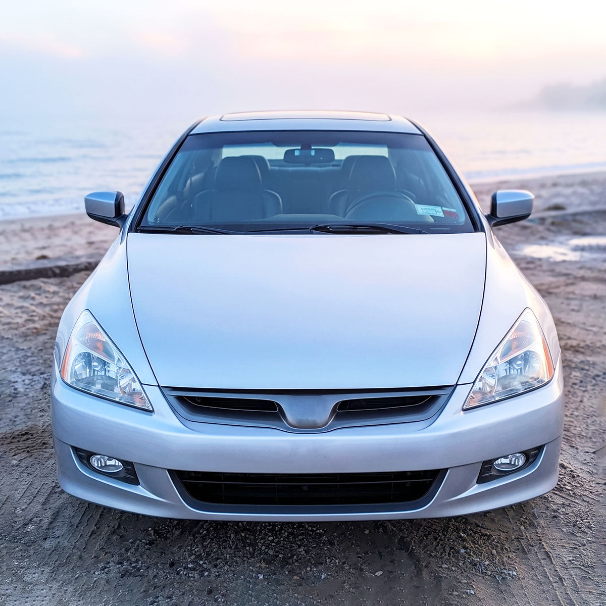 2006-2007 Honda Accord Coupe H11 Fog Lights Kit (Chrome Housing/Clear Lens)