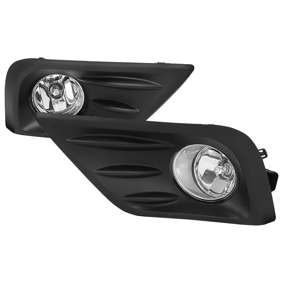 2016-2018 Nissan Altima H11 Fog Lights Kit w/ Switch & Wiring Harness (Chrome Housing/Clear Lens)