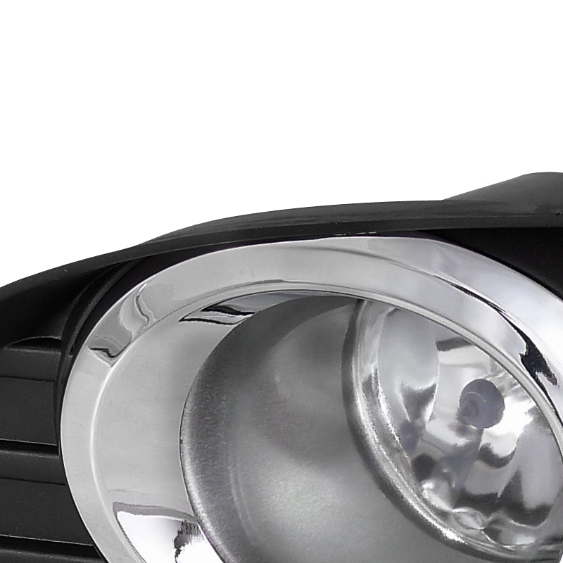 2010-2011 Toyota Camry LE/XLE/Base H11 Fog Lights Kit (Chrome Housing/Clear Lens)