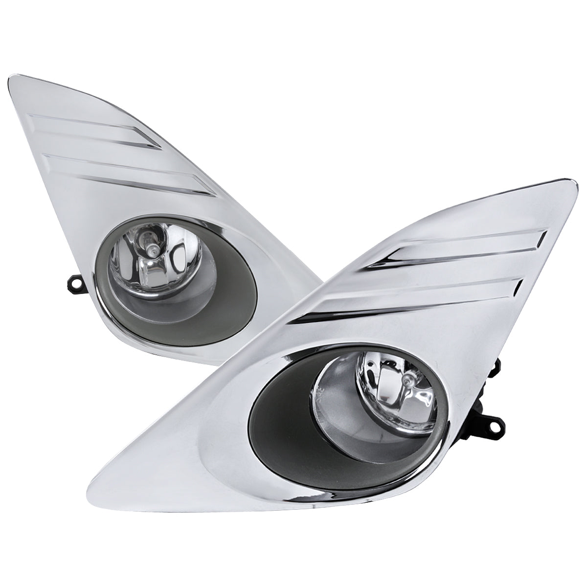 2012-2014 Toyota Camry H11 Fog Lights Kit (Chrome Housing/Clear Lens)