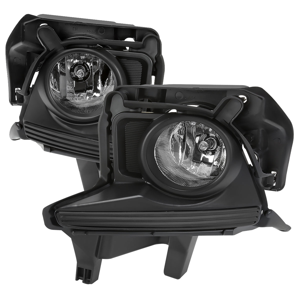 2014-2016 Toyota Highlander H16 Fog Lights Kit (Chrome Housing/Clear Lens)