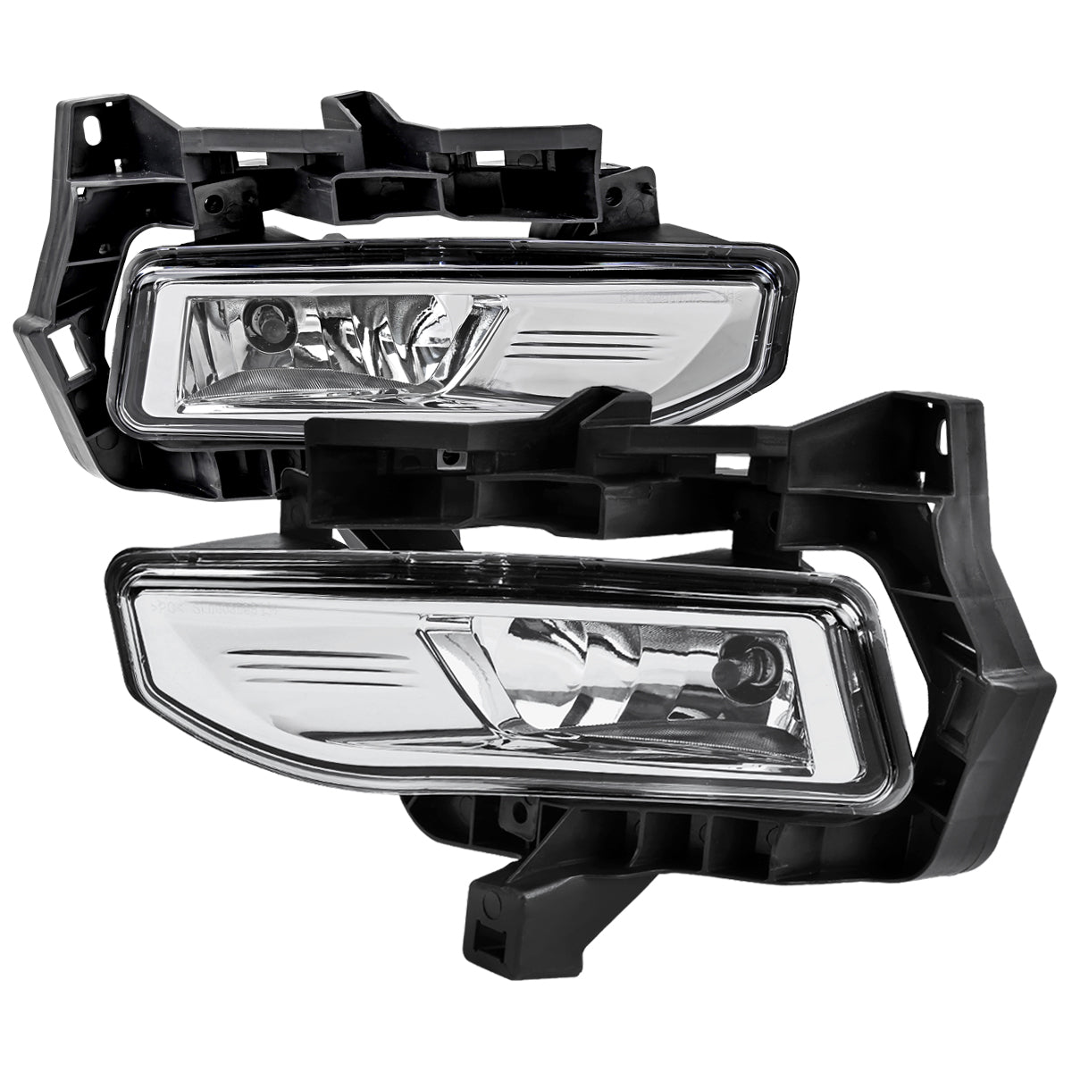 2017-2019 Nissan Versa Note Hatchback H8 Fog Lights Kit (Chrome Housing/Clear Lens)