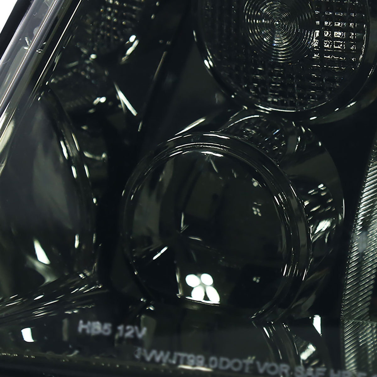 1999-2005 Volkswagen Jetta/Bora Mk4 V3 Factory Style Headlights (Chrome Housing/Smoked Lens)