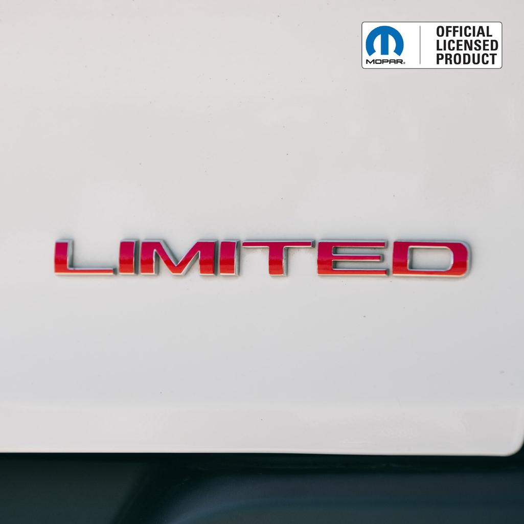 LIMITED Emblem Overlay Decal for Jeep – Vinyl Badge Sticker