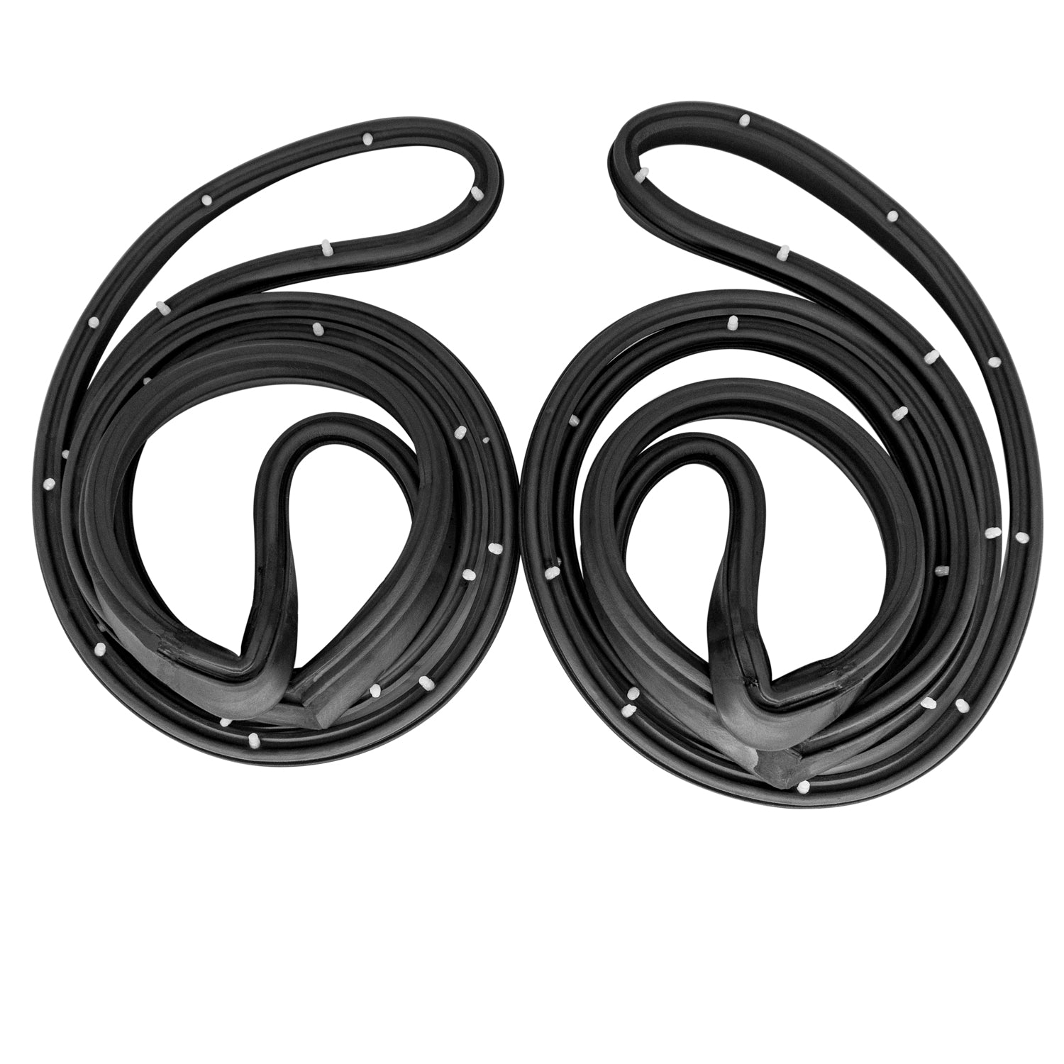 Rear Molded Door Seals For Buick LeSabre 1975-1976; LM 16-G/S