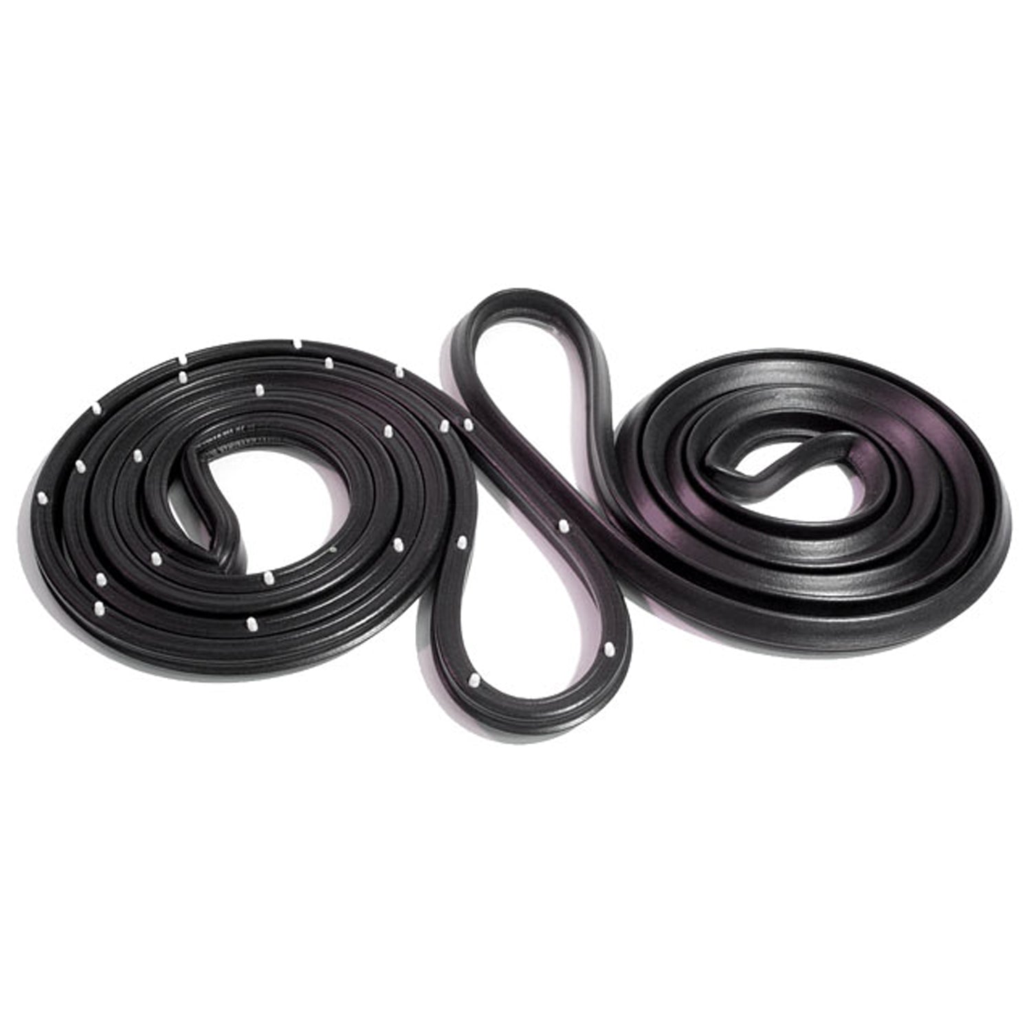 Rear Molded Door Seals, with Clips For Buick Apollo 1973-1974; LM 20-M/R