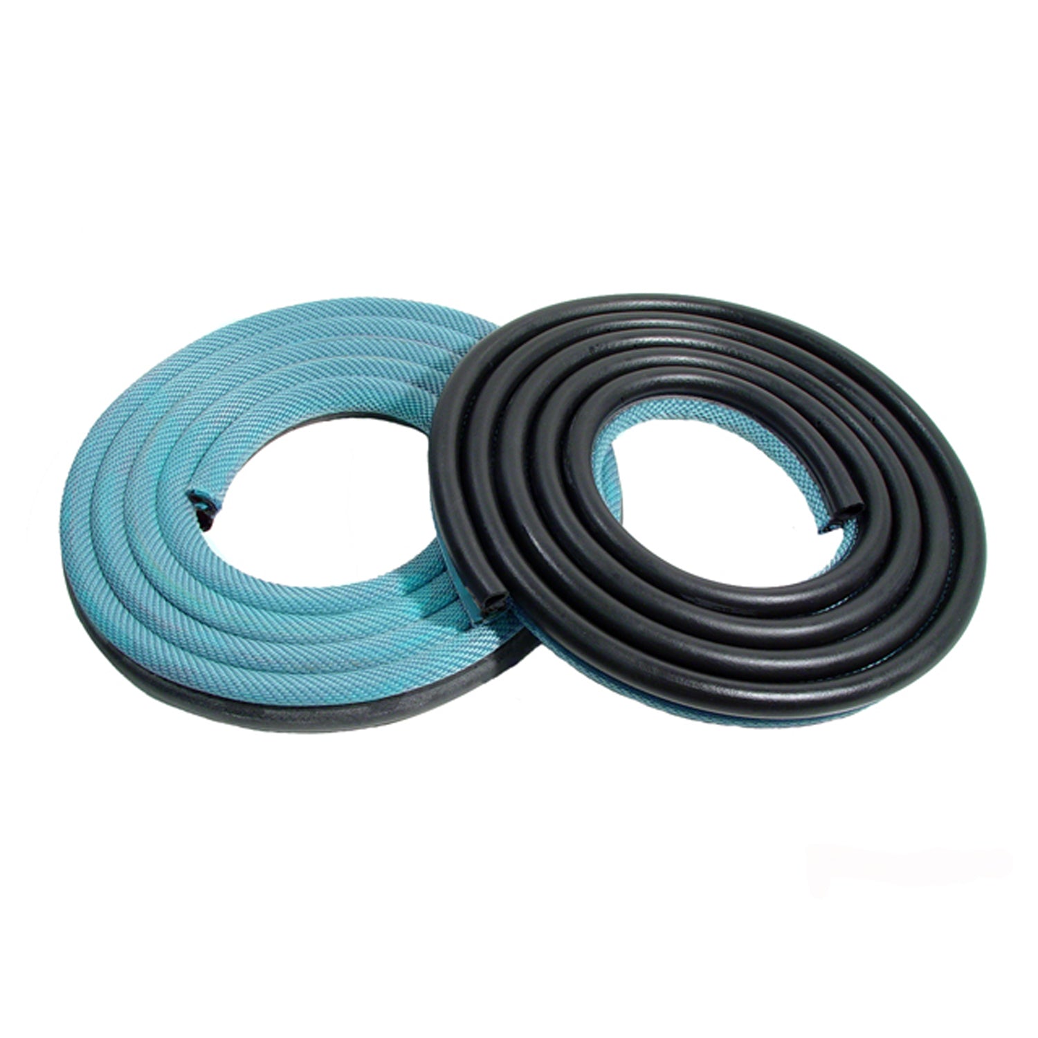 Aqua/Turquoise Rear Door Seals For Plymouth Valiant 1965-1966; LM 23-KAQU