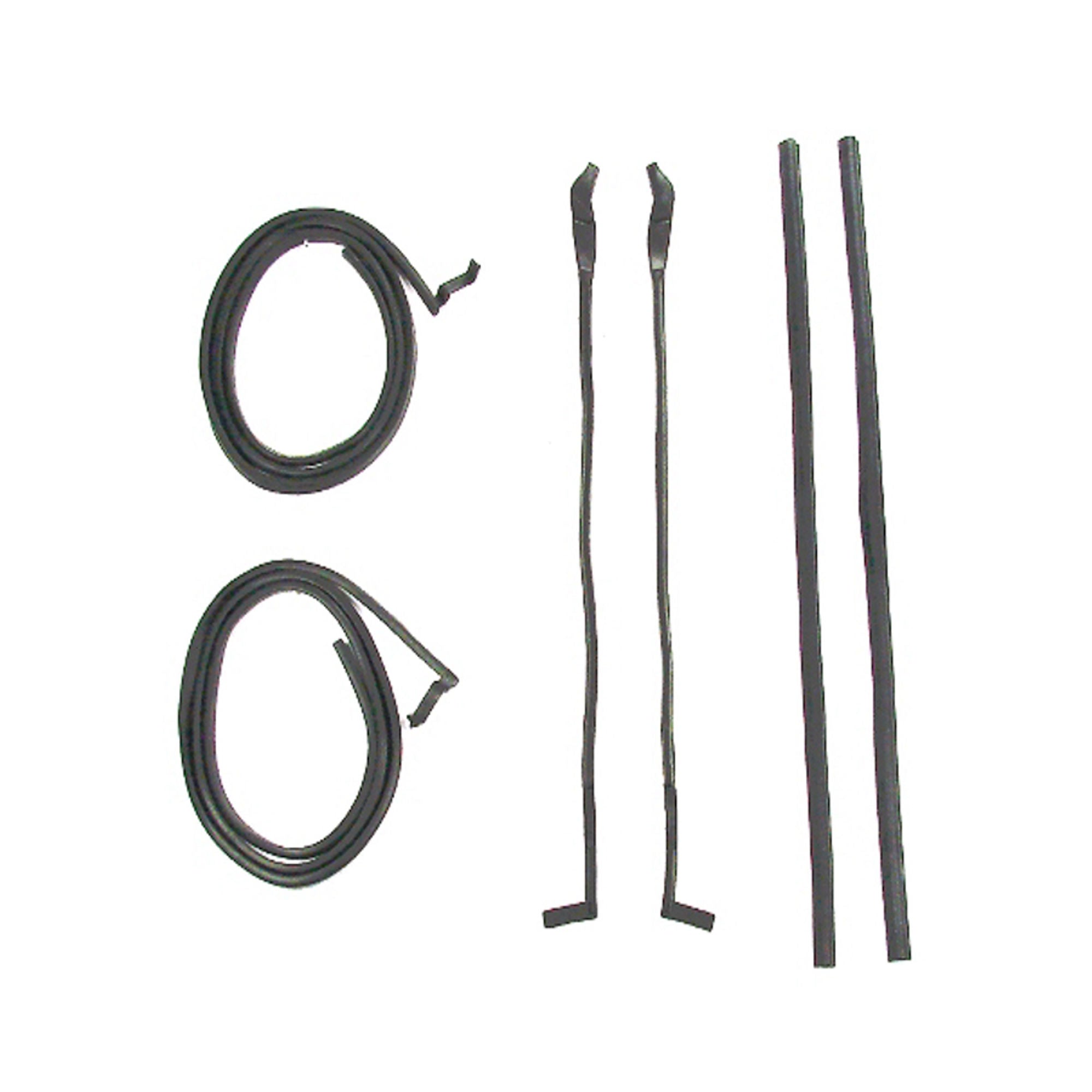 Door Weatherstrip Set For Ford F1 1948-1952, F2 1948-1952, F3 1948-1952; LM 48