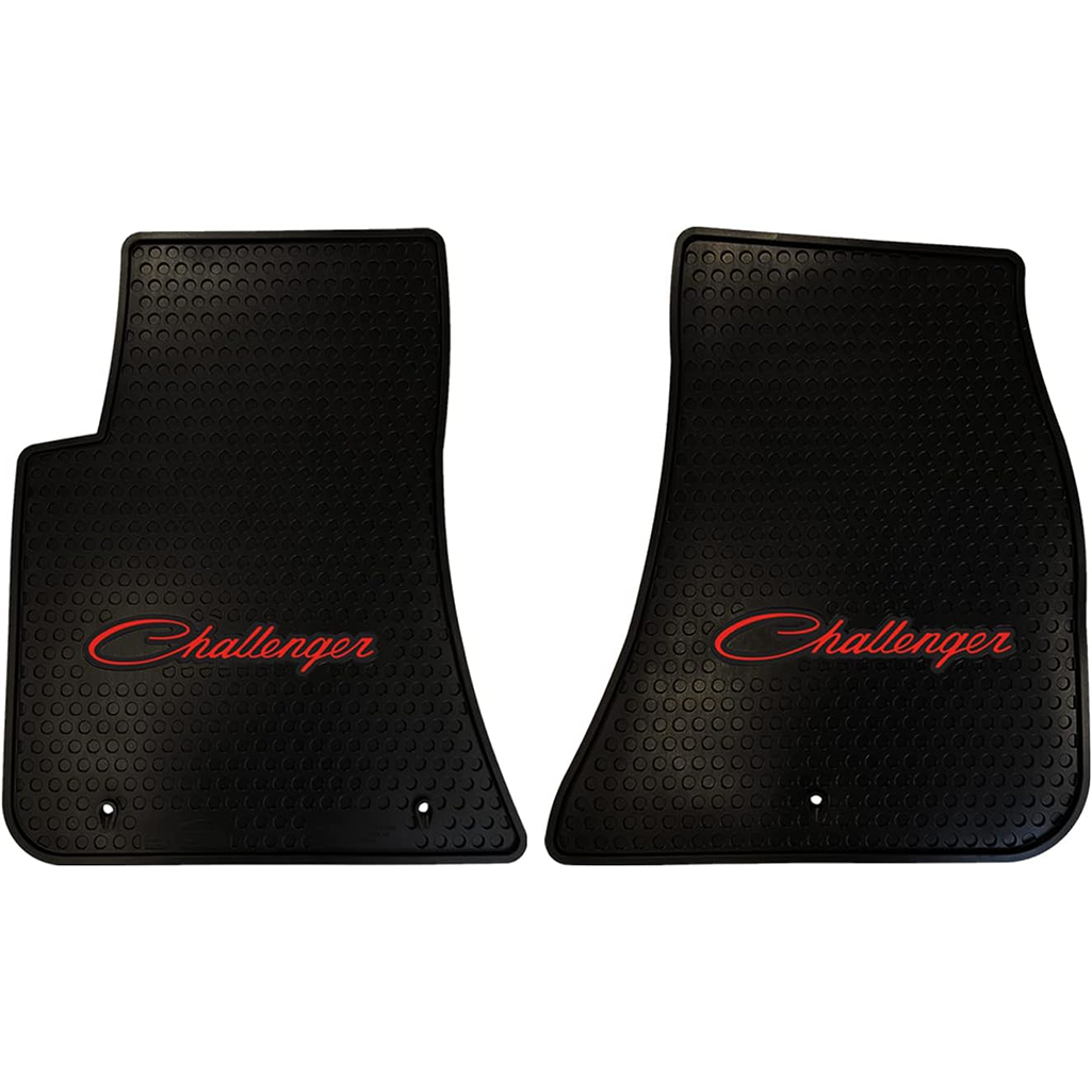 Lloyd Mats Custom-Fit All-Weather Signature Rubber Floor Mats for Dodge Challenger RWD 2011-2023